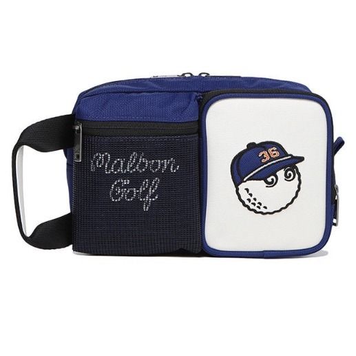 MALBON GOLF☆正規品☆TWO POCKET POUCH ポーチ☆安心追跡