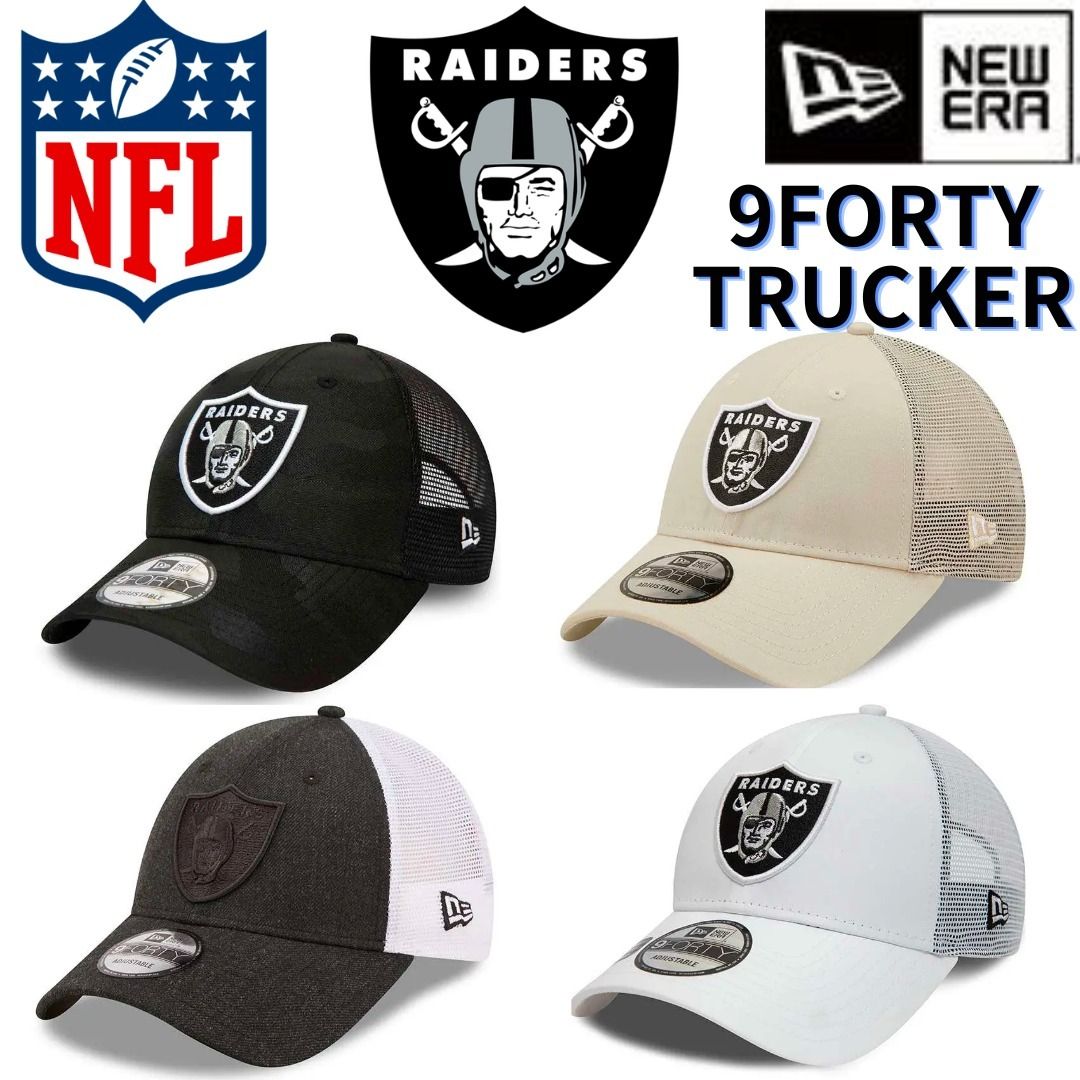 海外限定】ニューエラ 9FORTY Trucker NFL Las Vegas Raiders (New Era