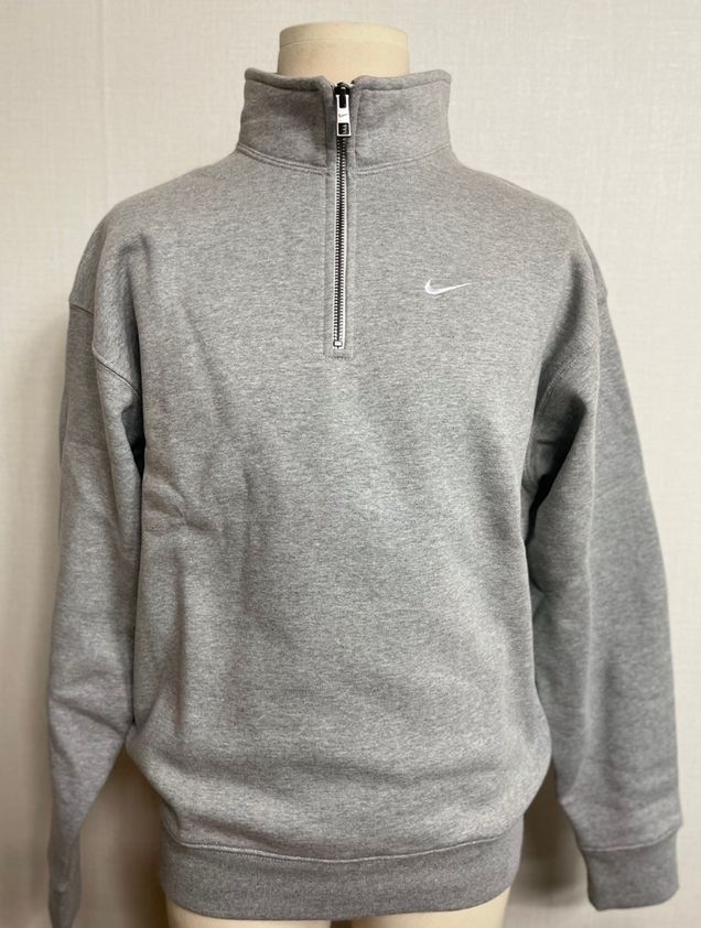 人気☆NIKE☆ NRG SOLO SWOOSH HEAVY WEIGHT BB QUARTER ZIP TOP