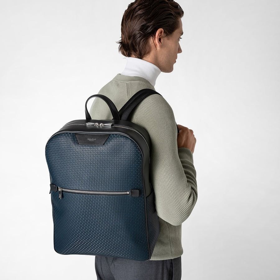 Holdall in stepan asphalt gray black