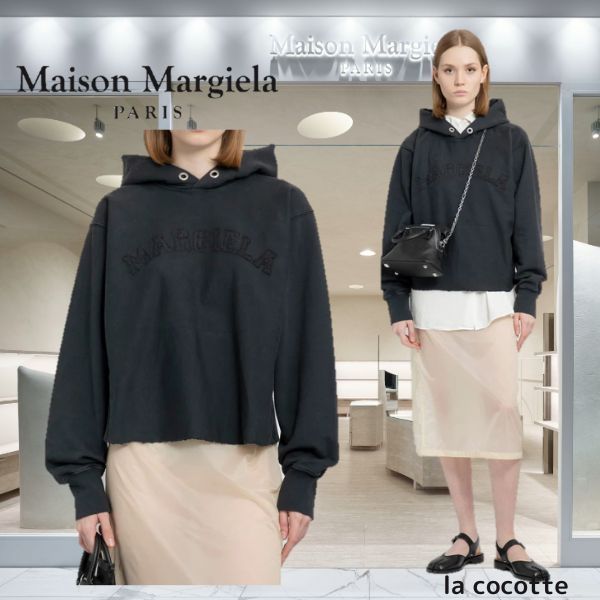 マルジェラ　Maison Margiela パーカー　ブラック