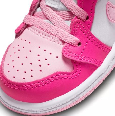 Nike Jordan 1 Mid Fierce Pink キッズ スニーカー (Nike/キッズ