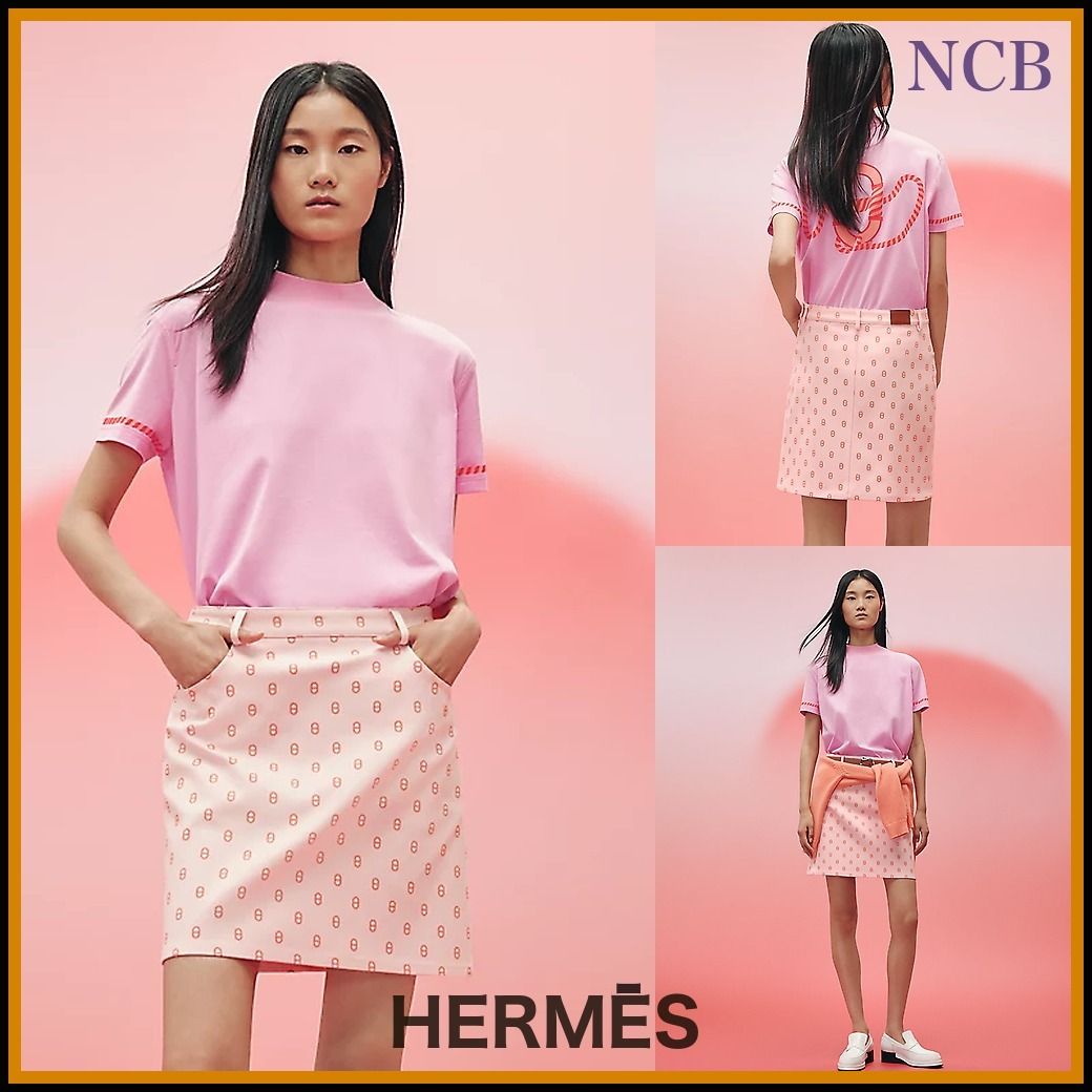 エルメスシェーヌダンクルミニスカート (HERMES/スカート) 97972111