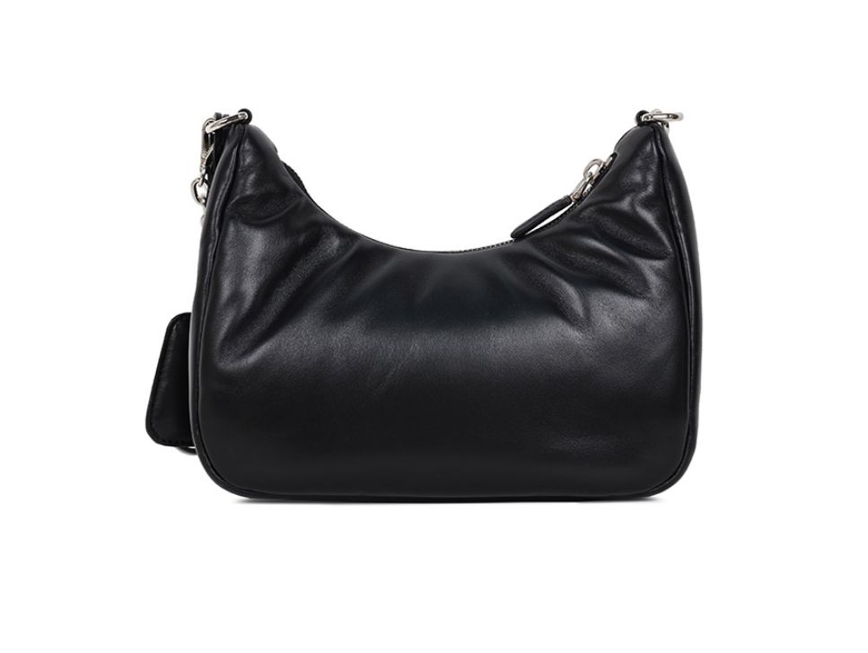 Prada ナッパレザー ショルダーバッグ | ブラック | FARFETCH JP