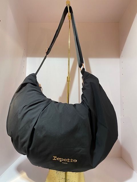 Repetto レペット repetto KNITTED SHOPPING BAG （ブラック
