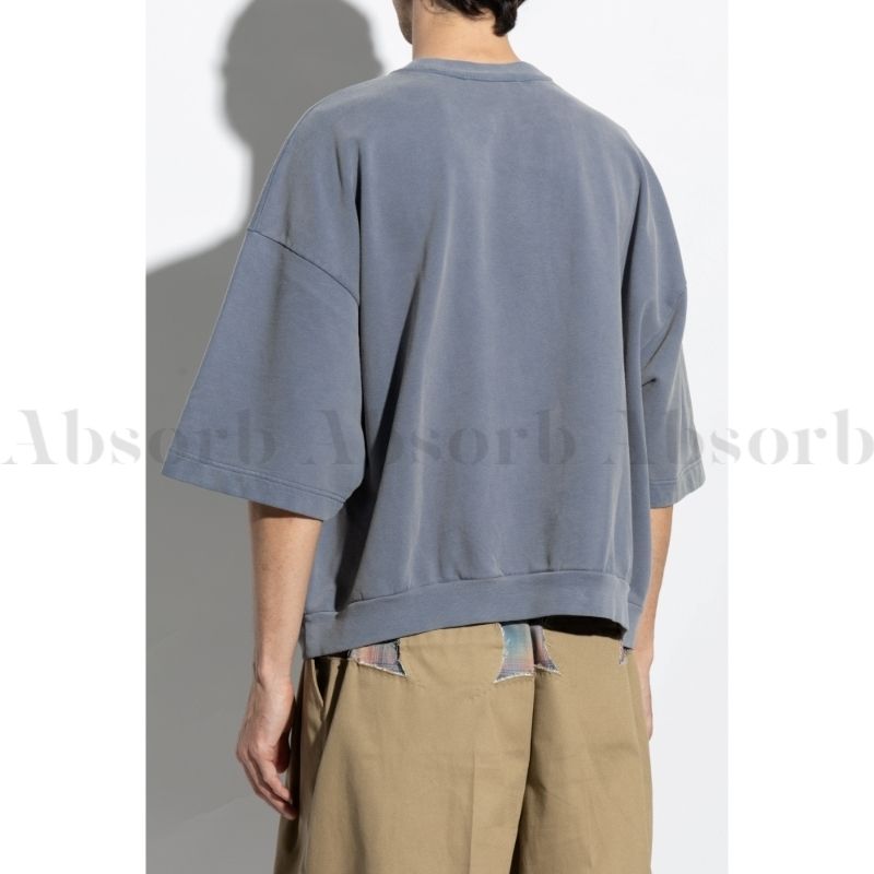 Acne Studios ドローストリング フーデッド スウェットシャツ Acne Studios フェイデッド スウェットシャツ | ブラック