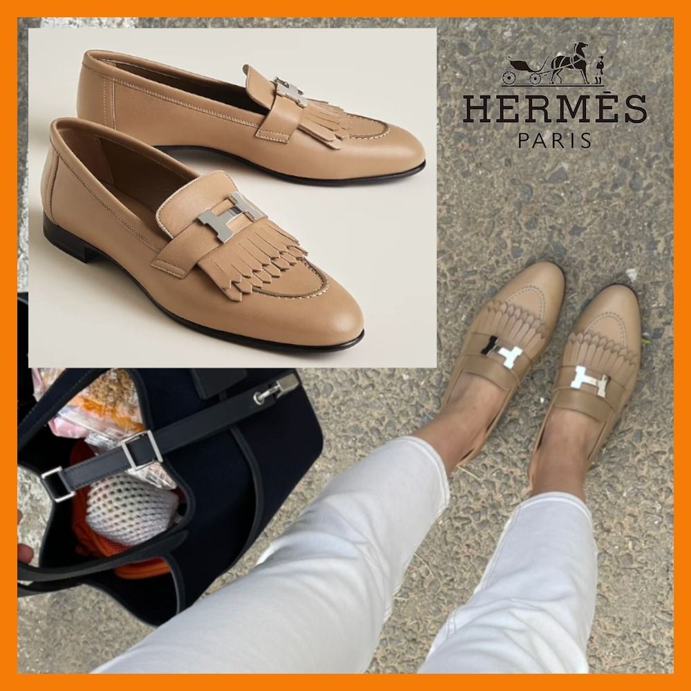 エレガントで履きやすい♪】HERMES☆モカシン ロイヤル (HERMES