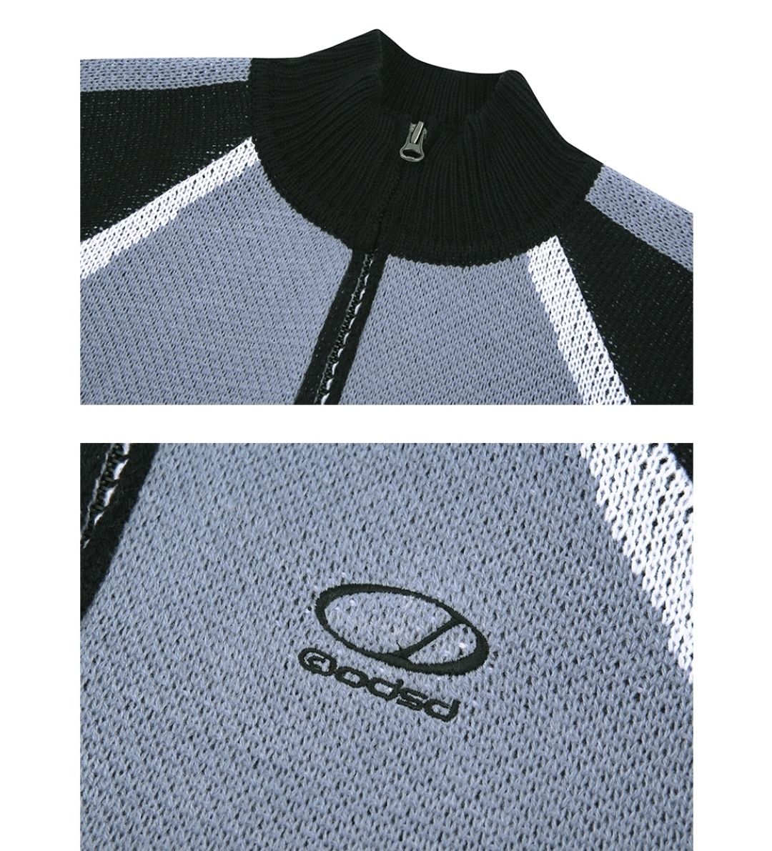 さらに100円引き◆ODD STUDIO◆Biker Knit Zip-Up Jacket さらに100円引き◇ODD STUDIO◇Biker Knit Zip-Up Jacket (Odd