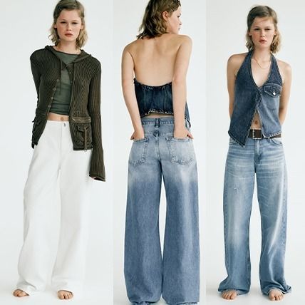 【送料無料】ZARA JEANS ザラ　デニム　ジーンズ　サイズ30