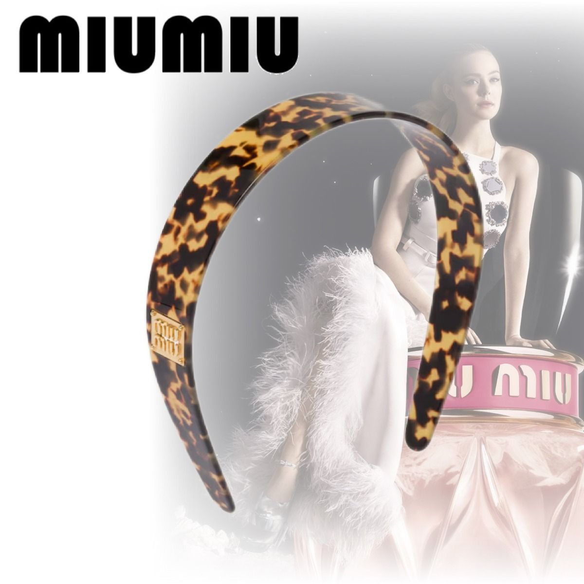 miumiu MIUMIU ヘアアクセサリー　特別値下げ