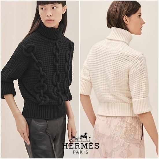 【極美品】HERMES 子供服 セーター カシミア100%