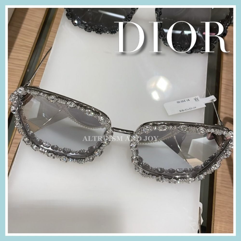 クリスタルが散りばめられた☆】DIOR MISSDIOR B2Uサングラス (Dior