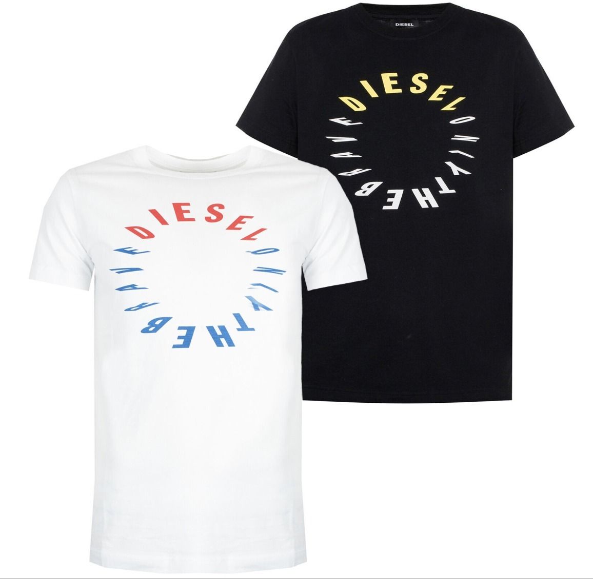 DIESEL ディーゼル ブレイブマン クルーネック Tシャツ ロゴ