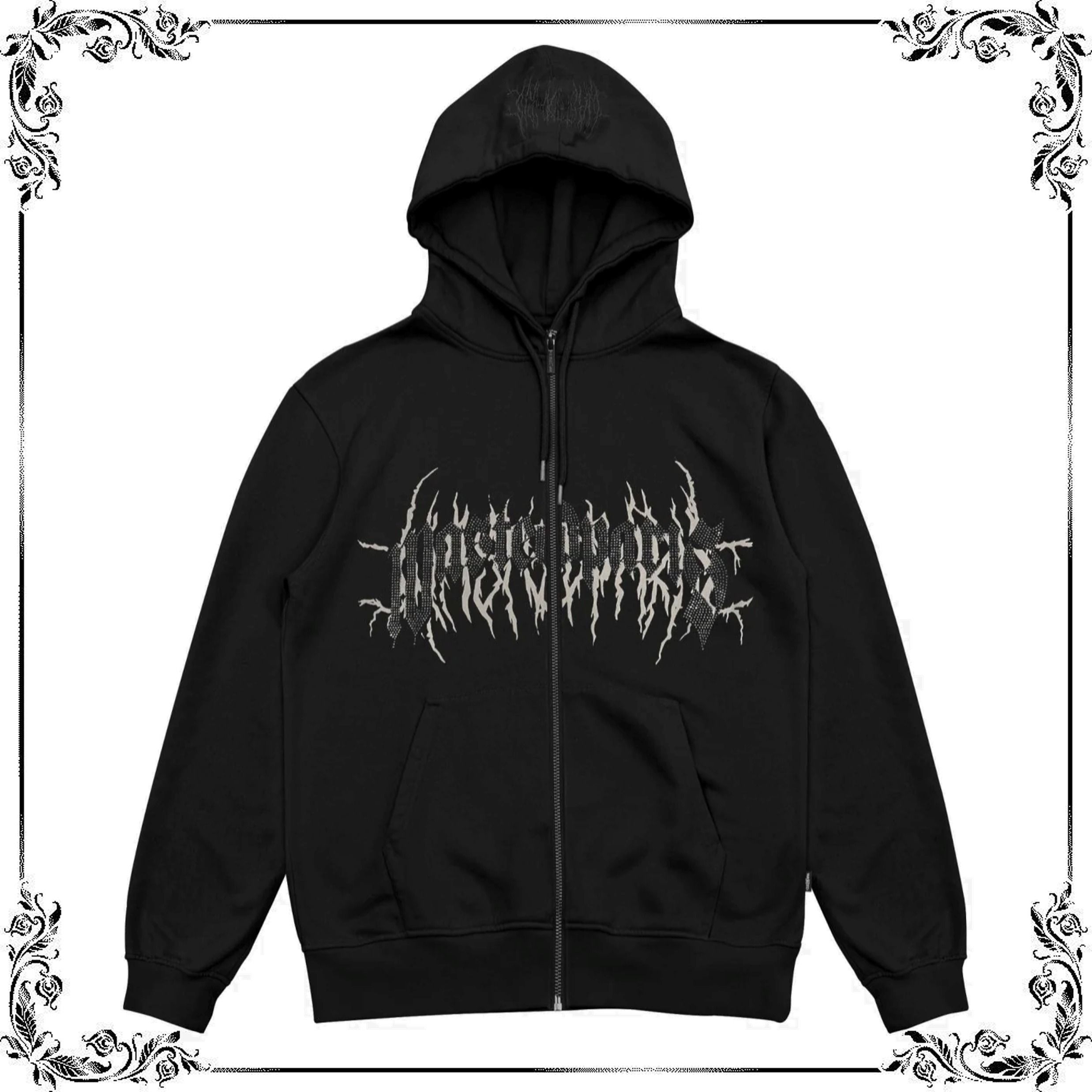 WASTED PARIS IRON BLISS ジップパーカー○関税・送料無料○ (WASTED