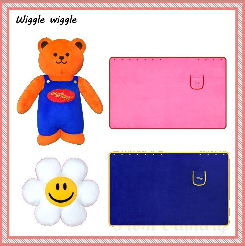 WIGGLE WIGGLE] Cushion Blanket ☆大人気☆ (wiggle wiggle