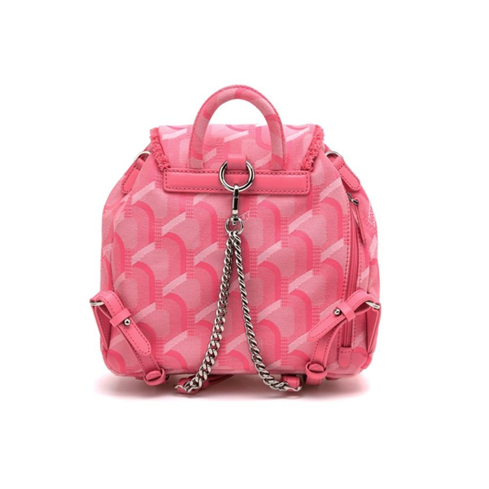 韓国大人気[rosa.K] JEANS MONOGRAM BACKPACK DENIM PINK _SM