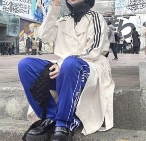 あのちゃん着用☆adidas Always Original☆ロングトレンチコート