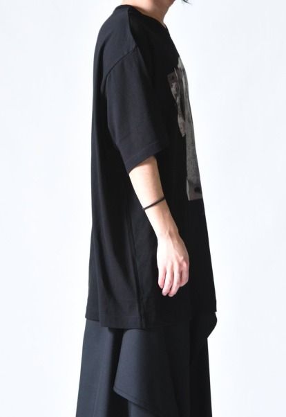 【Yohji Yamamoto】パリコレクションデッサンプリントカットソー Yohji Yamamoto】パリコレクションデッサンプリントカットソー