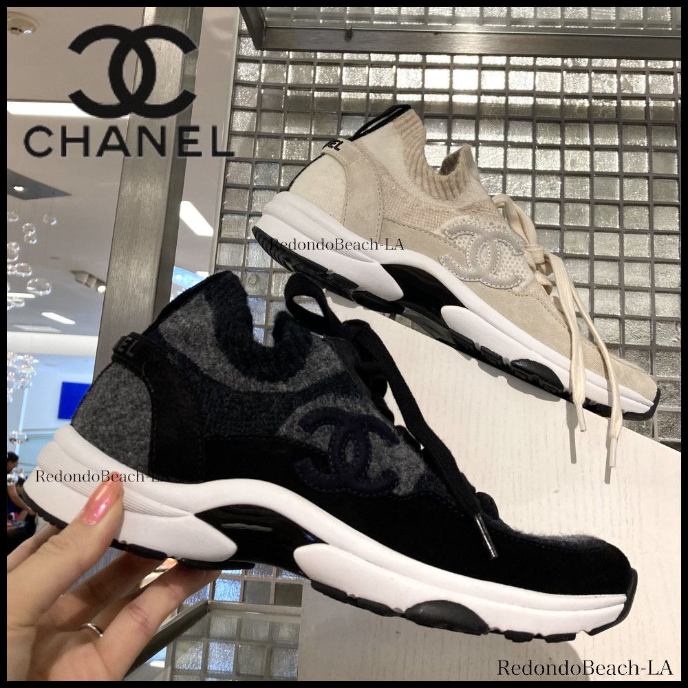 CHANEL シャネル　女性　スニーカー 245cm