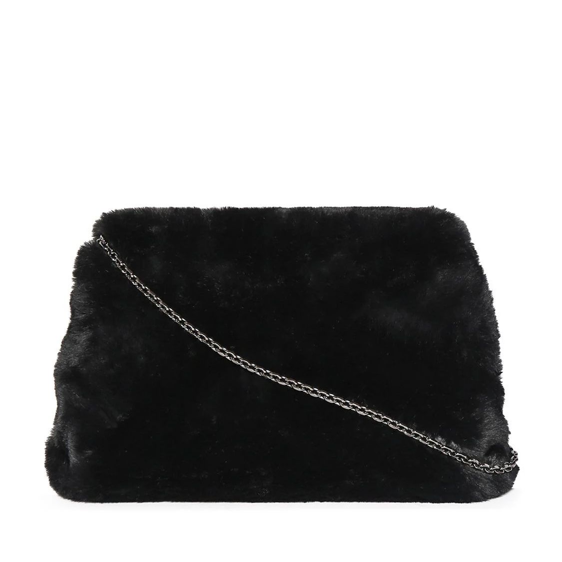 【Roger Vivier】ドレープブーケ バックル ミニバッグ ファー Roger Vivier】ドレープブーケ バックル ミニバッグ ファー