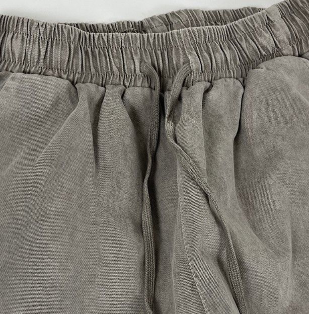SK8ER ROCK] Pigment Cargo String Wide Pants ☆大人気