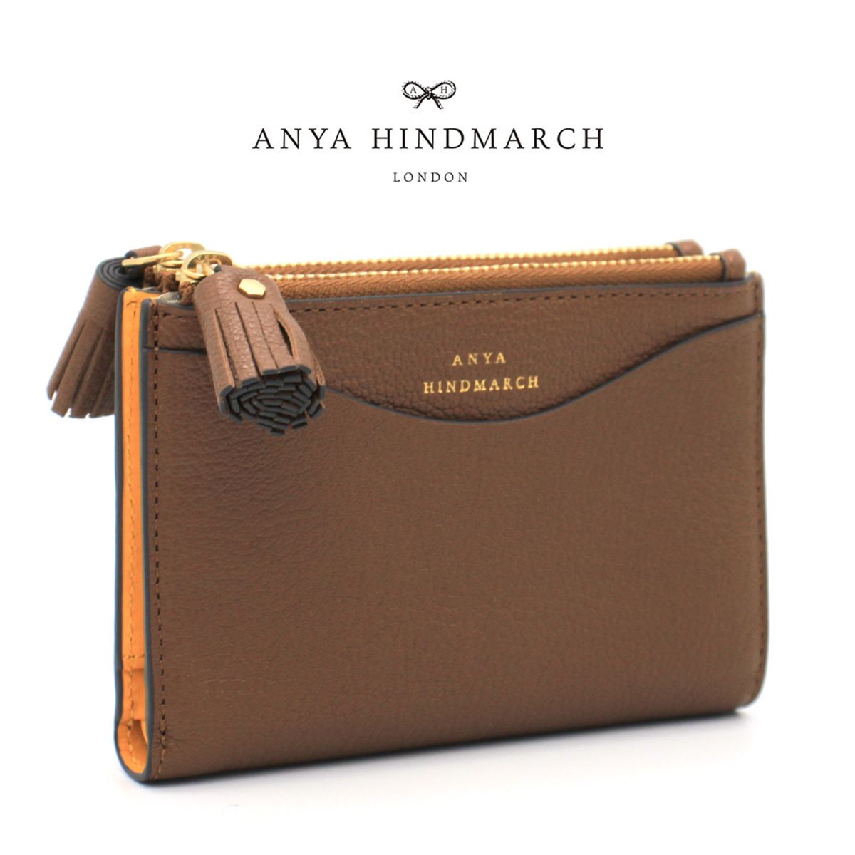 【新品/箱付】ANYA HINDMARCH 二つ折り財布 Cedar 完売品