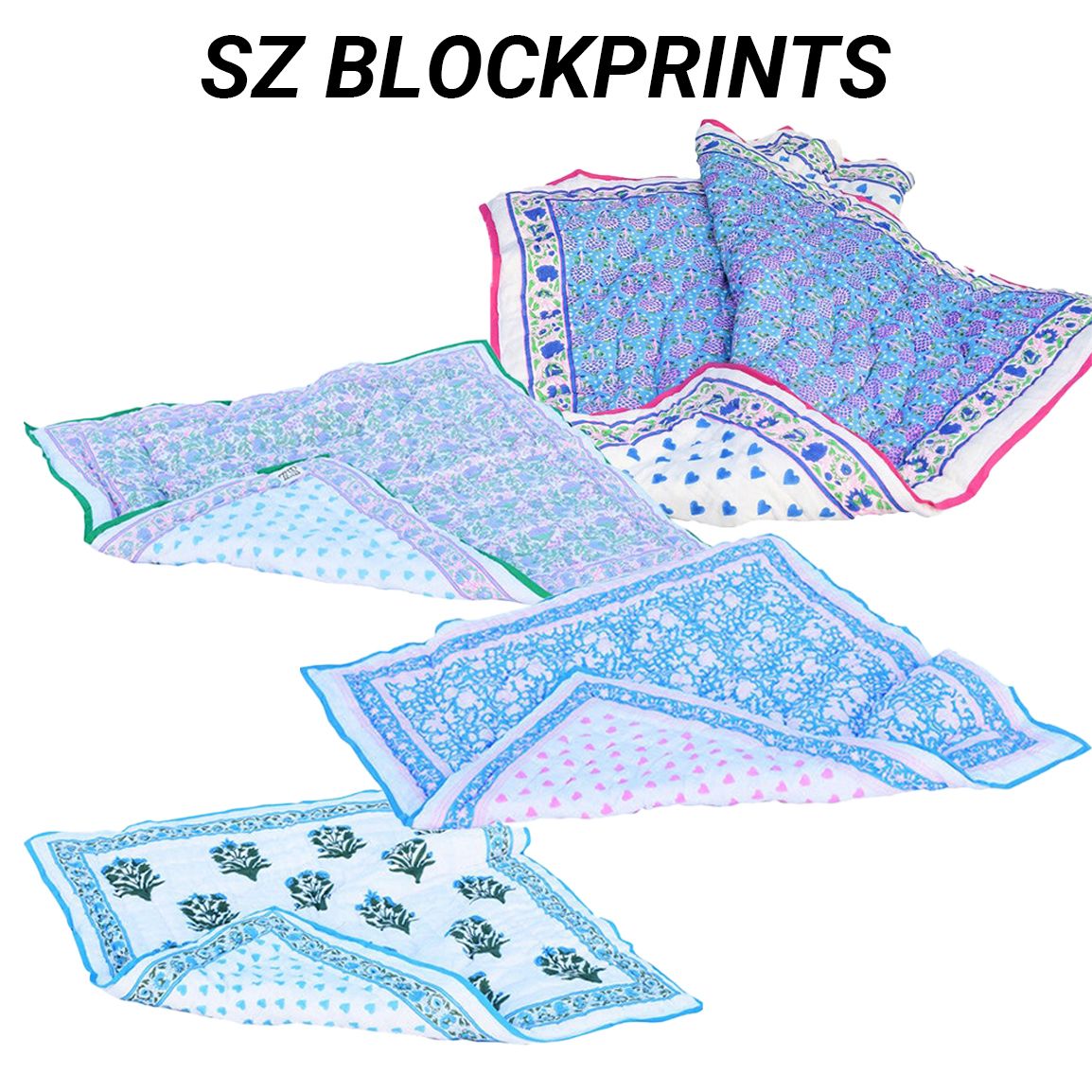 激安店舗 sz blockprints 花柄 ファブリック 小物
