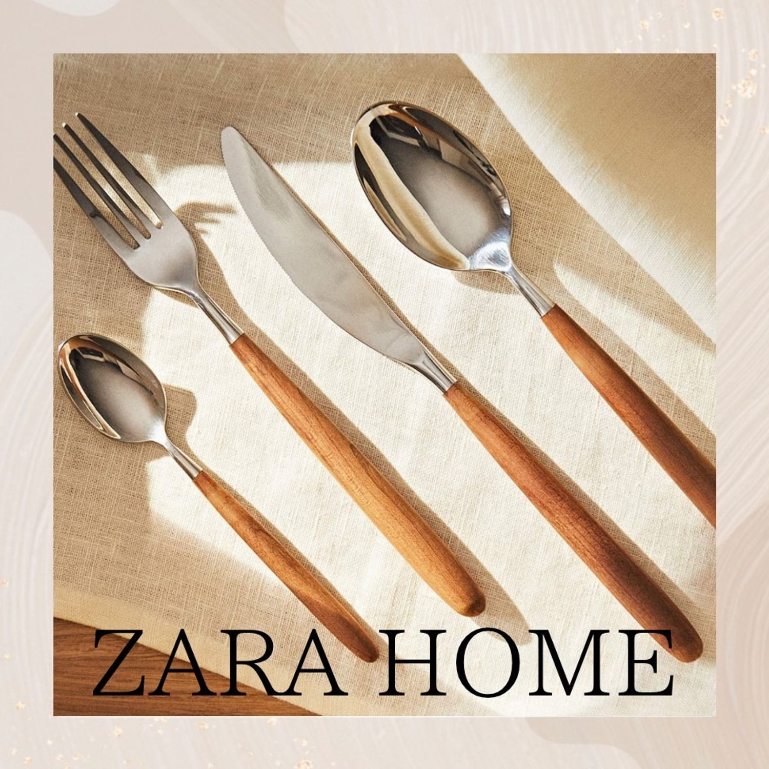 ZARA HOME】メープル カトラリー セット (ZARA HOME/カトラリー) 7270 
