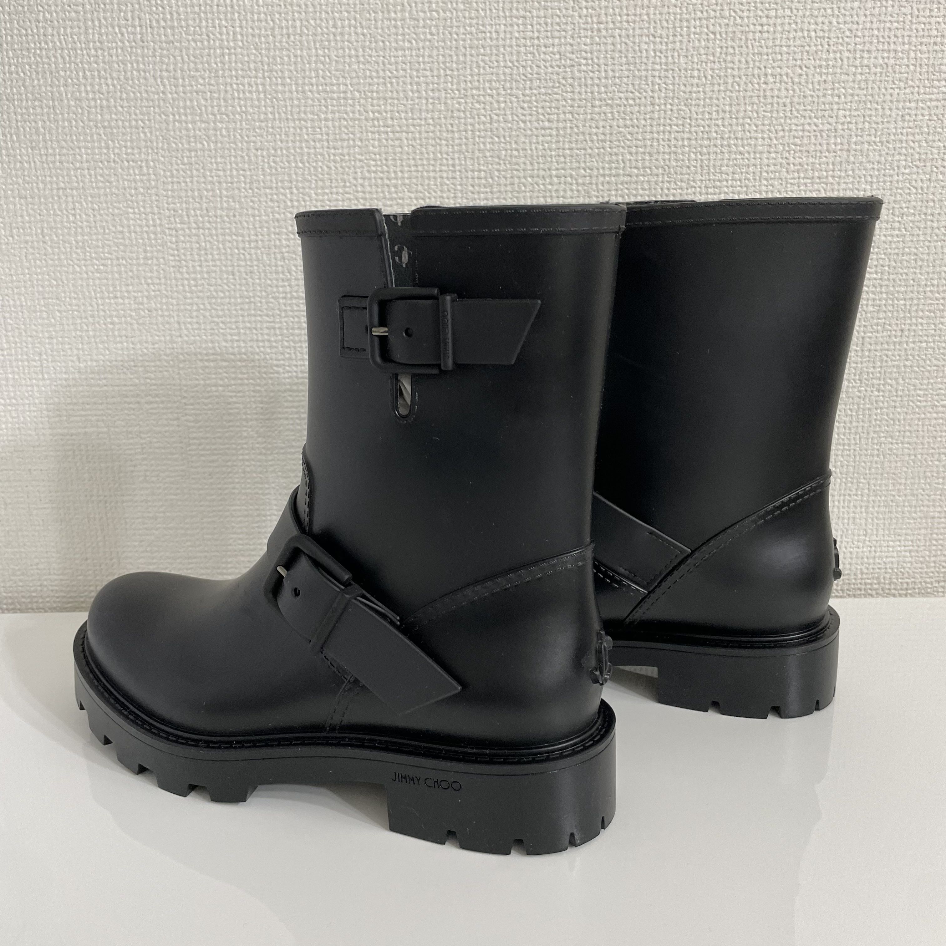 直営店購入】ジミーチュウ YALE JC ロゴ レインブーツ boots (Jimmy Choo/レインブーツ) 98254609【BUYMA】