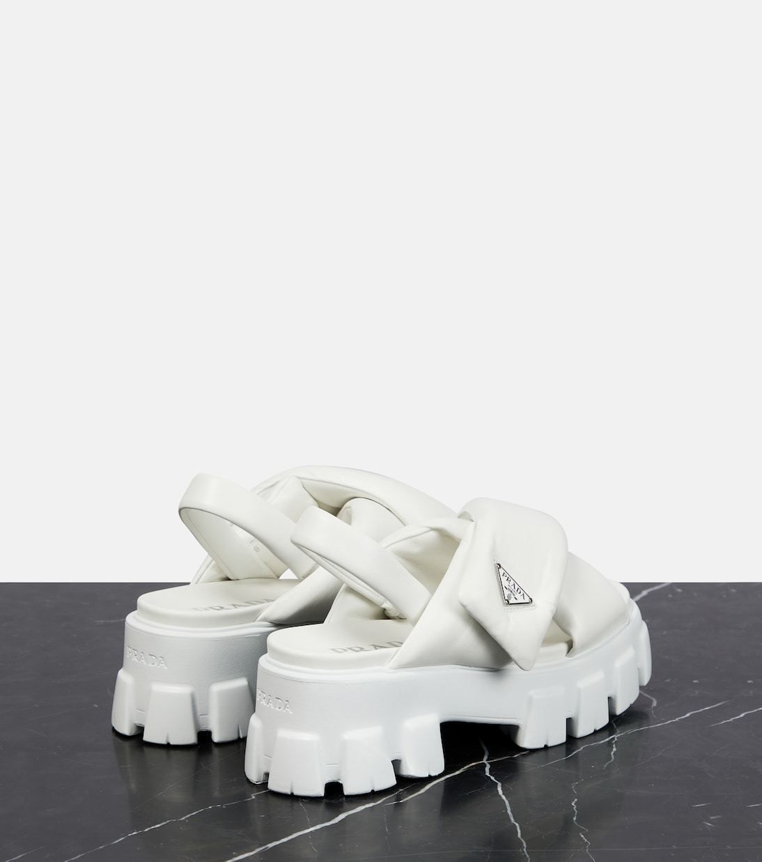 関税負担なし♪PRADA パデッドナッパレザー サンダル スポサン org.jpg
