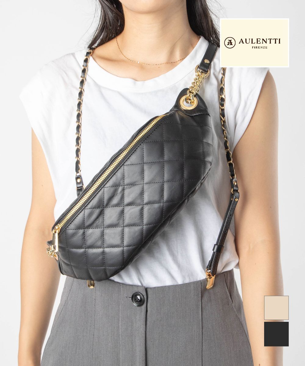 オウレンティ AULENTTI DI-2964T-SA ボディバッグ (AULENTTI