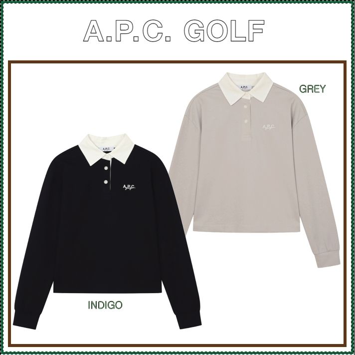 A.P.C GOLF】Juliette T-shirts □Women's /追跡付 (A.P.C./ポロシャツ