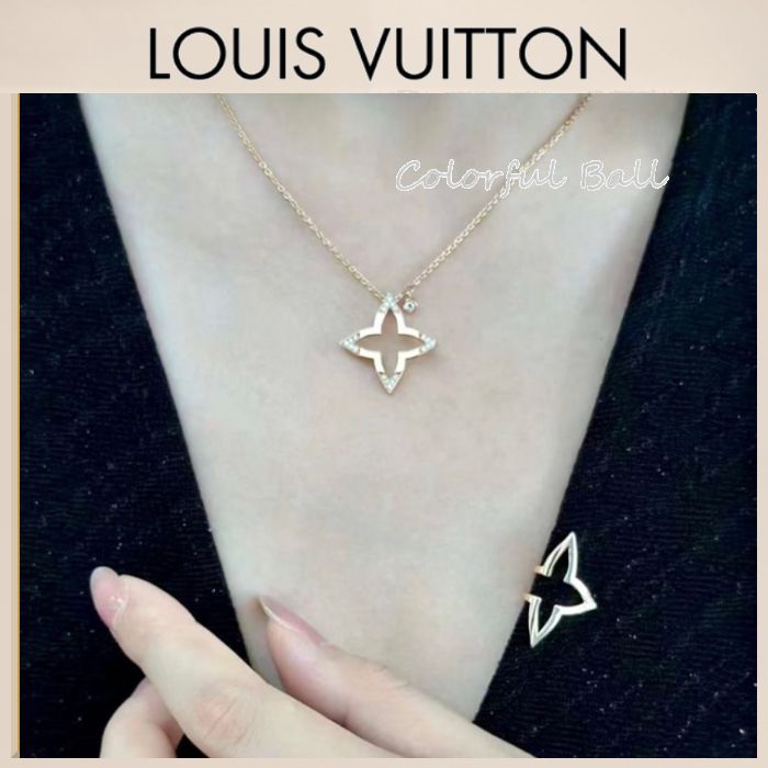 安心国内】Louis Vuitton ペンダント ブロッサム ネックレス
