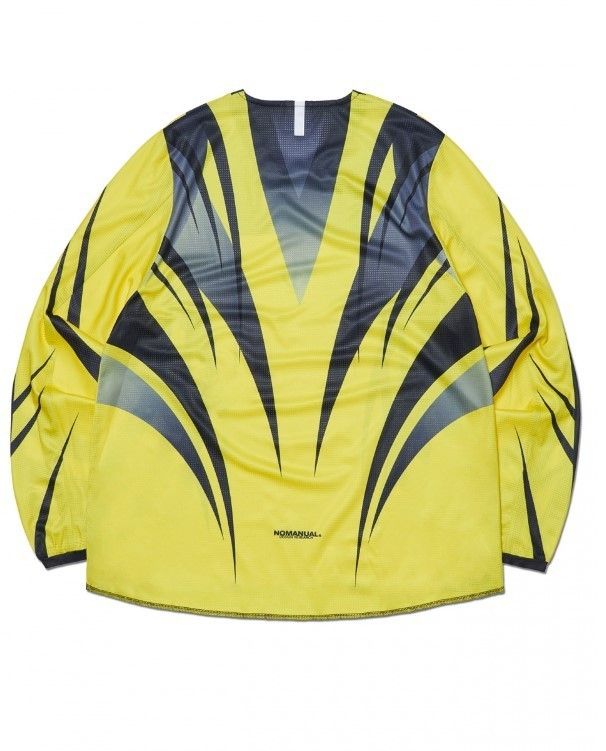 日本未入荷NOMANUALのMOTOCROSS JERSEY 全2色 (NOMANUAL/Tシャツ