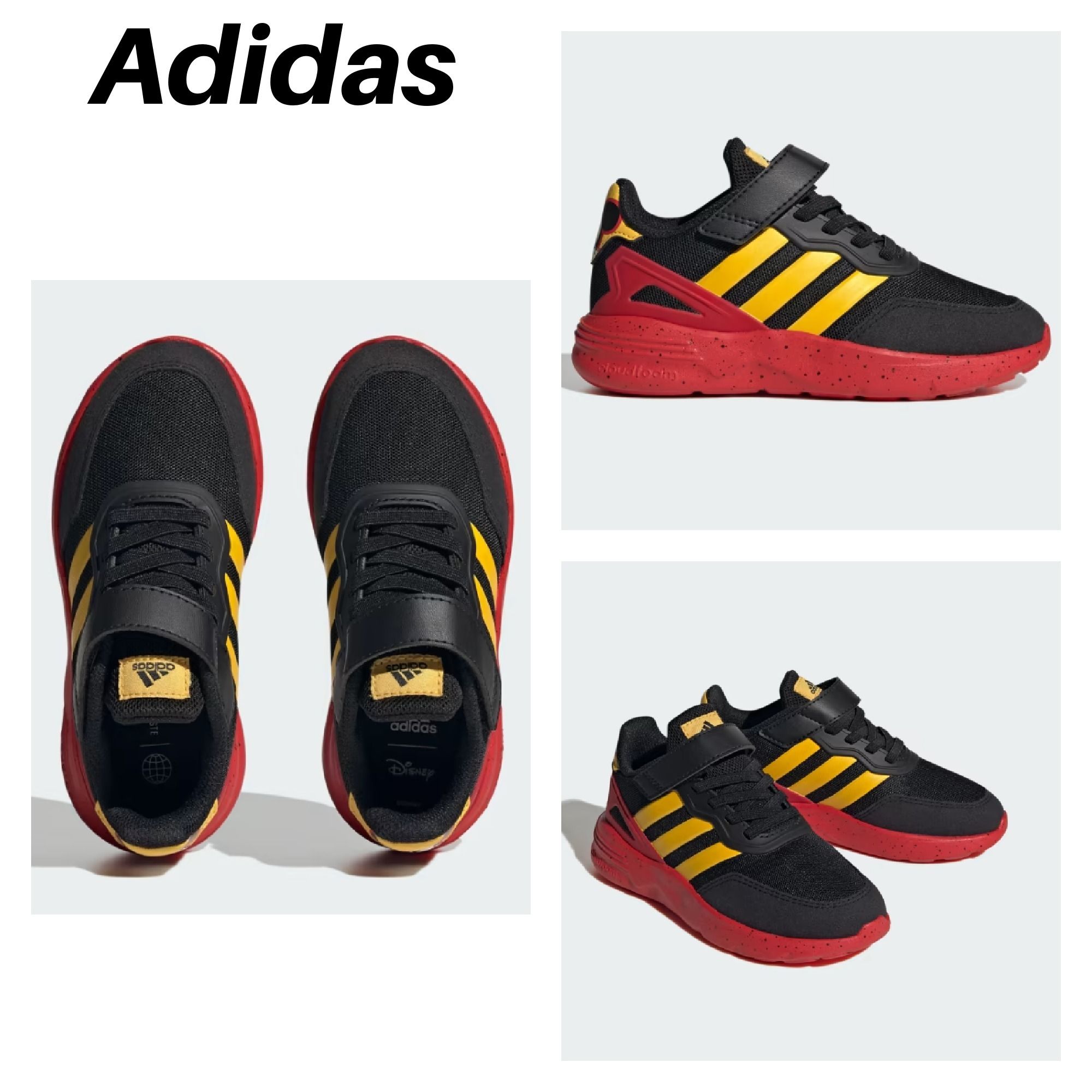 Adidas】ADIDAS NEBZED X DISNEY MICKEY MOUSE SHOES KIDS