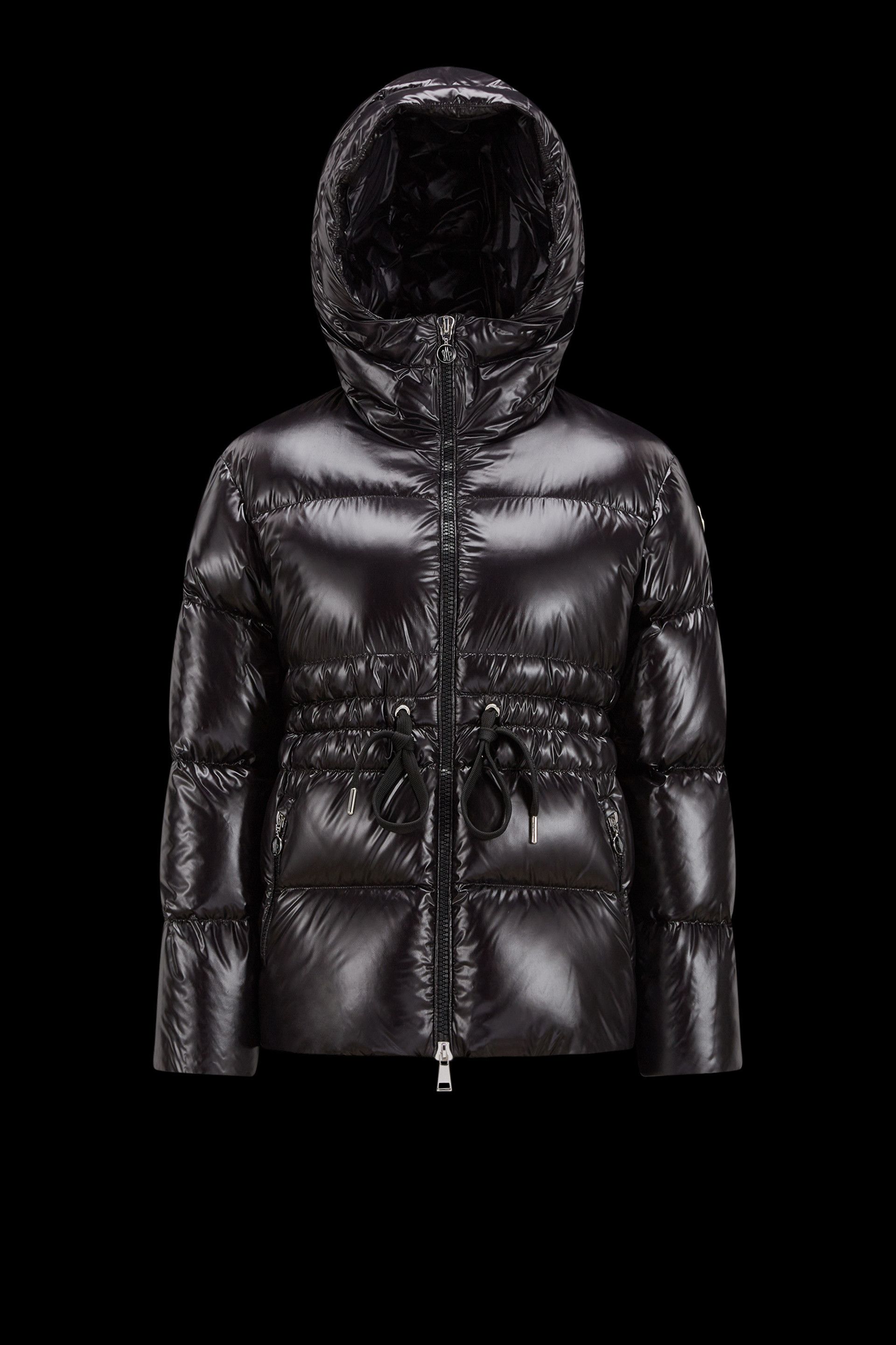 MONCLER】Taleveショートダウンジャケット ロゴ フード ジップ