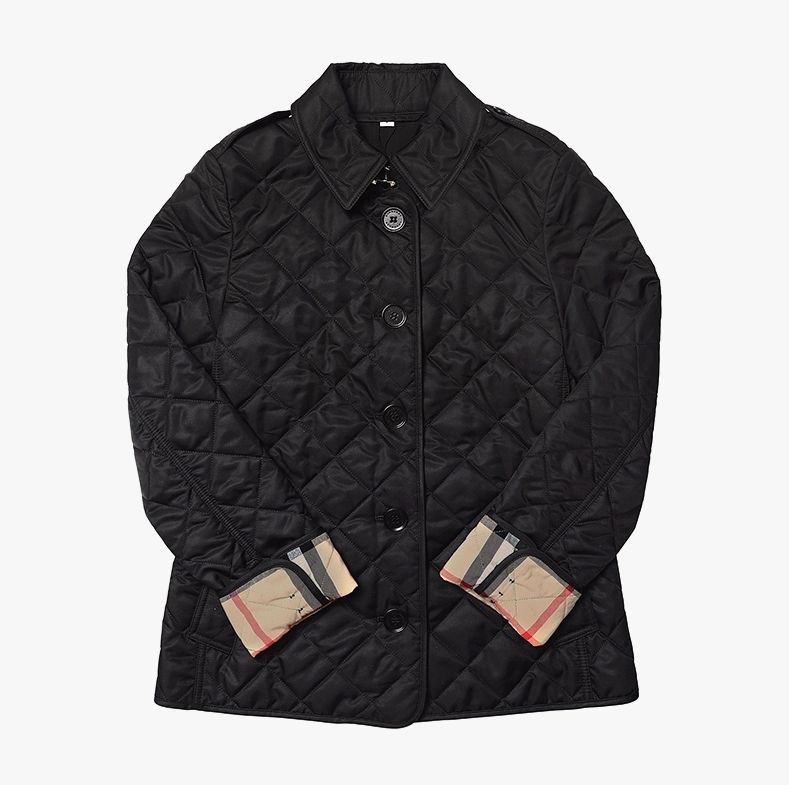ホットセール - アートトラベルシューズ ☆送料関税込☆BURBERRY ジャケット キルティング ダイアモンド ジャケット・ブルゾン