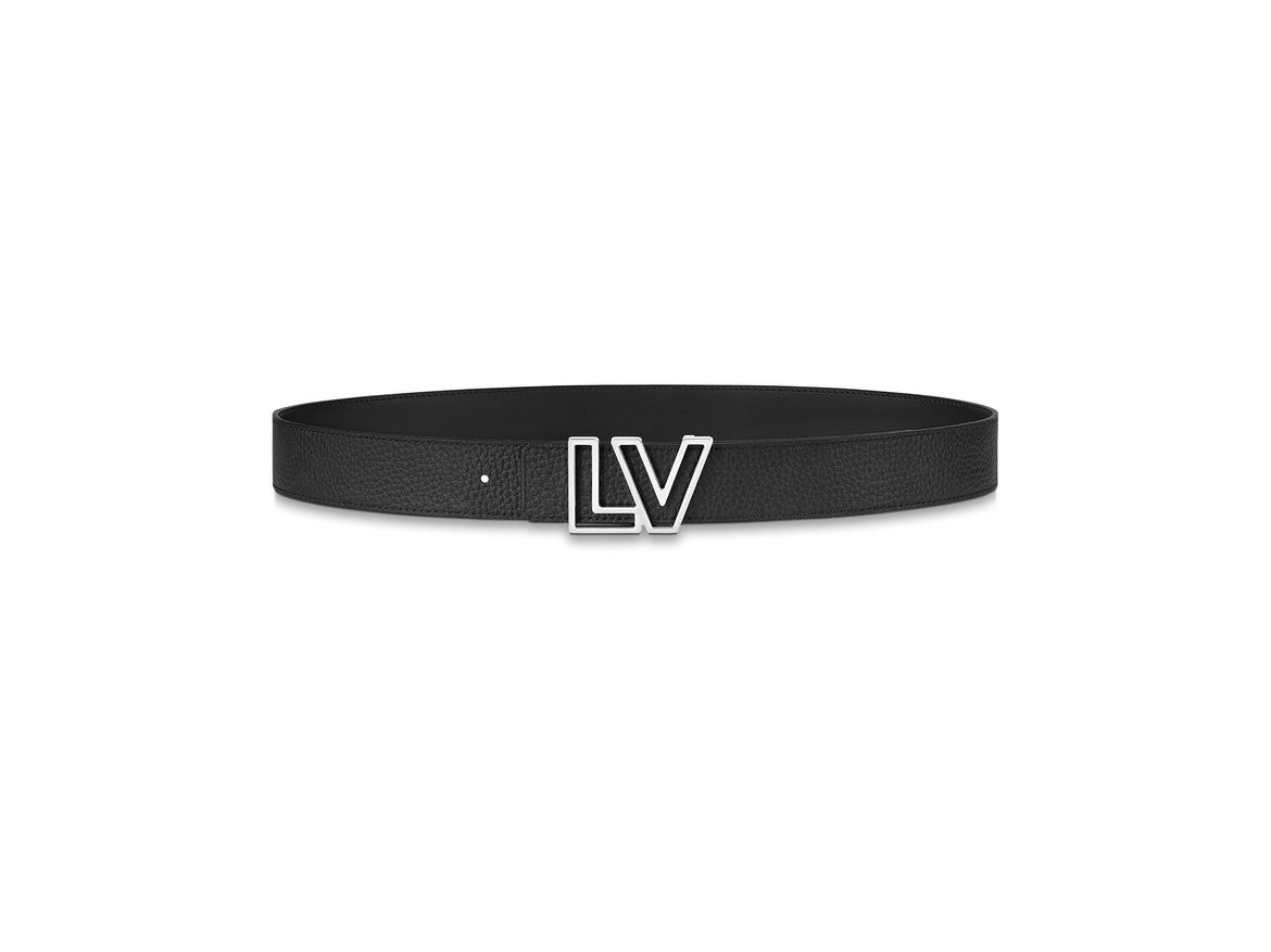 LV モニュメント アウトライン 35mm リバーシブル ベルト (Louis
