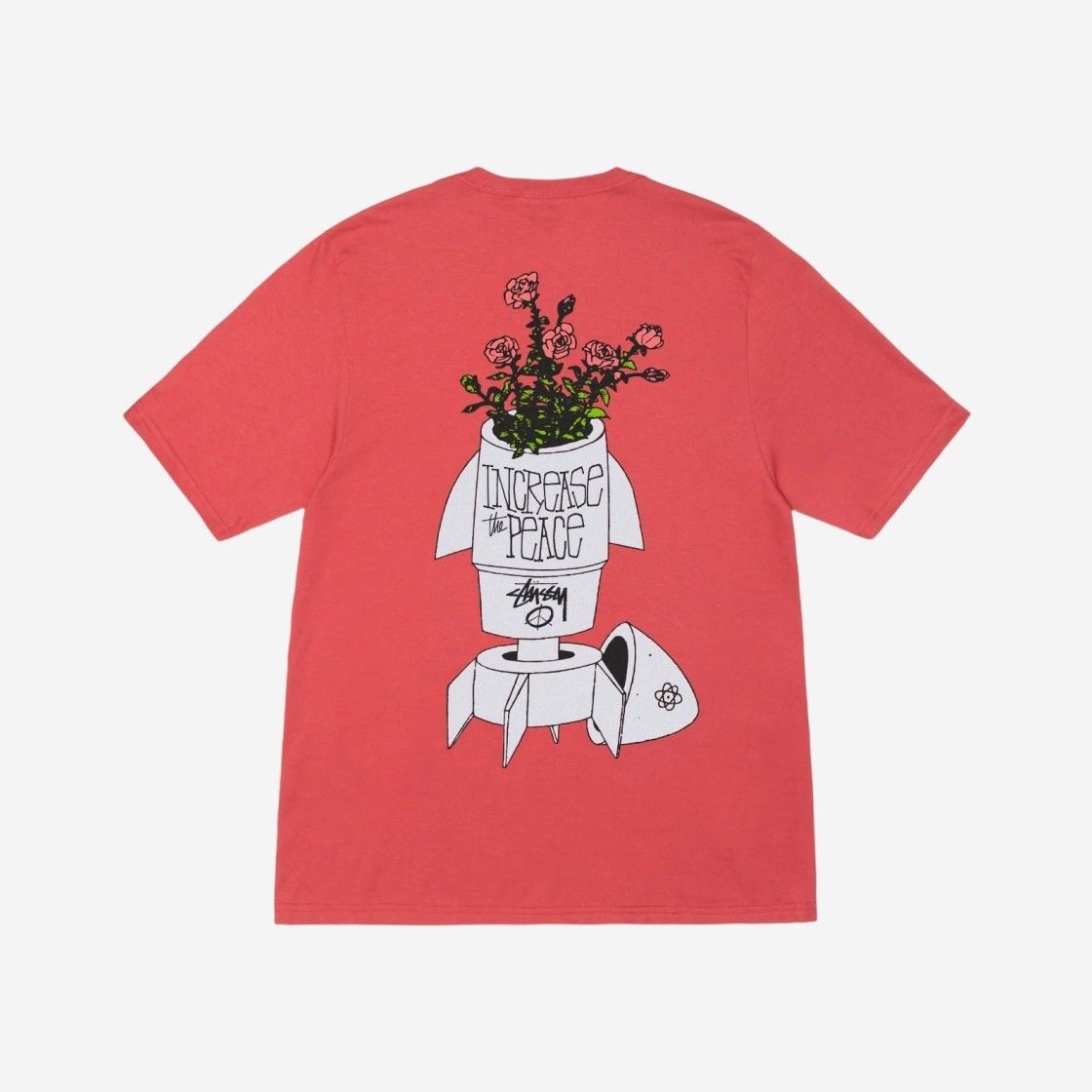 ★韓国の人気★【STUSSY】★FLOWER BOMB TEE★Tシャツ★Pepper★ ☆韓国の人気☆【STUSSY】☆FLOWER BOMB TEE☆Tシャツ☆Black