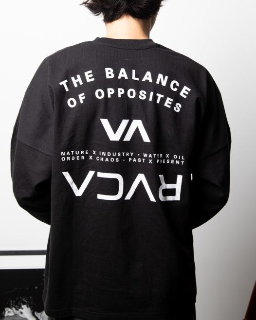 【RVCA】ロゴ プリント ロンＴ★色違い多数あり！！ RVCA】オーバーサイズ ロゴ ロンT☆色違い多数あり！！ (RVCA/T