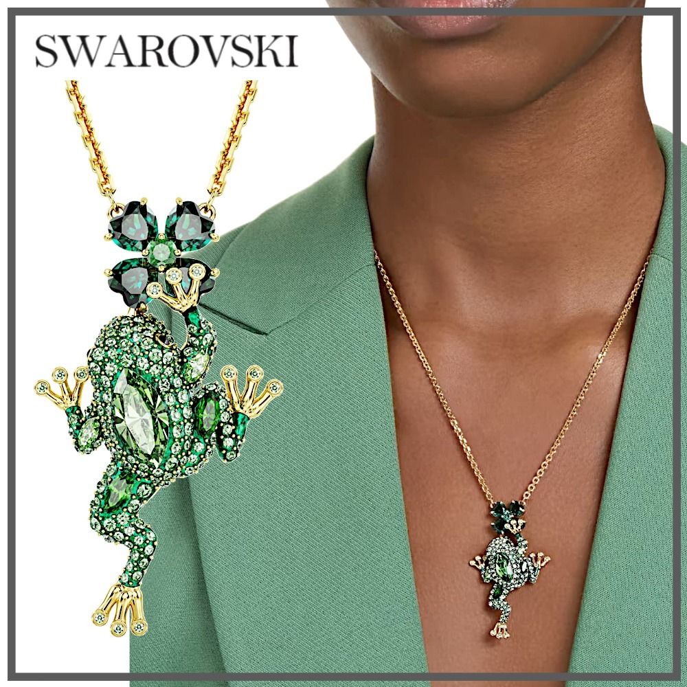 SWAROVSKI】Idyllia ペンダント カエル (SWAROVSKI/ネックレス