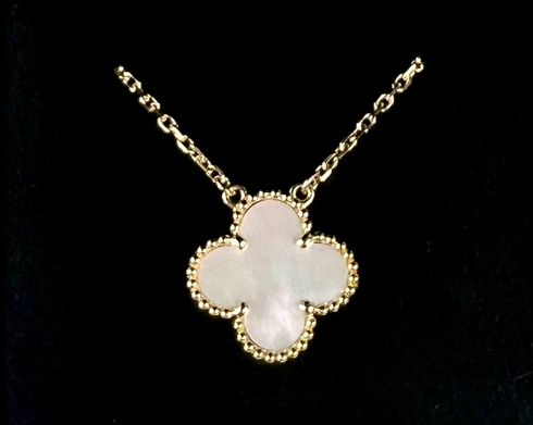 ☆すぐ届く☆ヴァンクリーフヴィンテージアルハンブラペンダント すぐ届く！ヴィンテージ アルハンブラ ペンダント 四葉 18K (Van