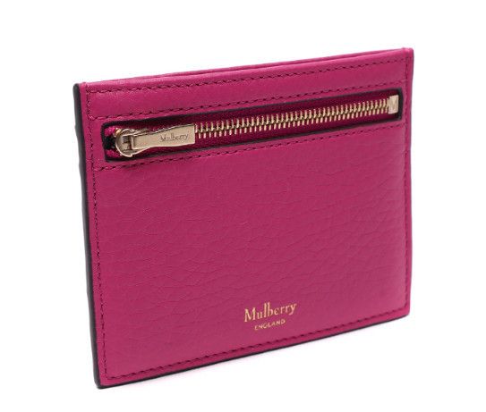 ☆Mulberry☆ロゴ ファスナー カードケース (Mulberry/カードケース