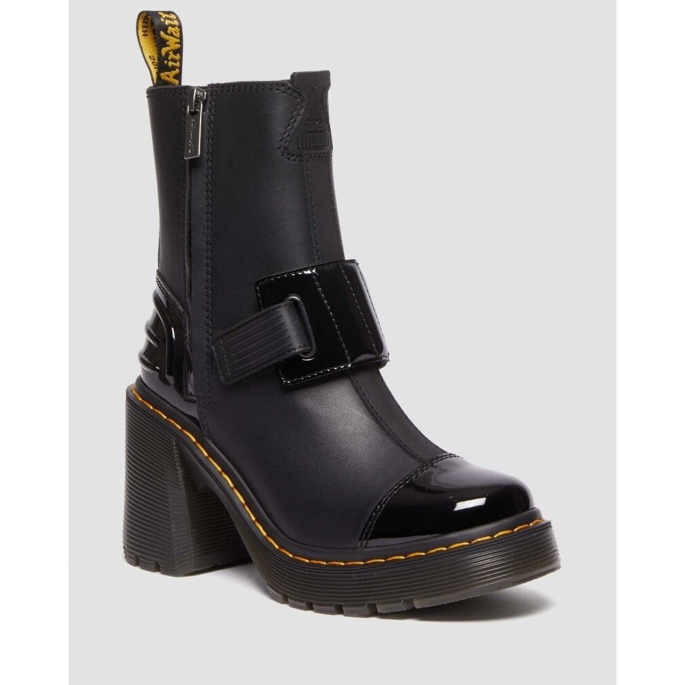 Dr.Martens】GAYA チェルシー ヒールブーツ ブラック (Dr