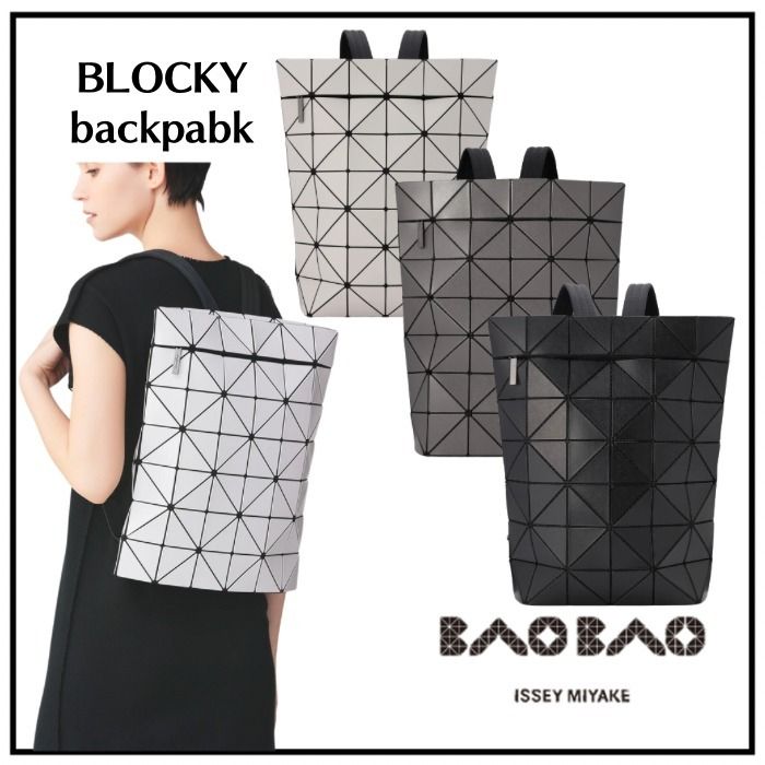 【美品】 BAO BAO ISSEY MIYAKE バックパック　BLACK