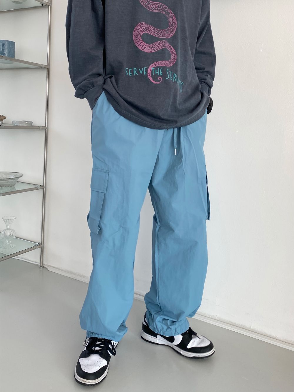 【KOOLOSET】Cargo Nylon String Pants KOOLOSET】Cargo Nylon String Pants (パンツ) 98472510【BUYMA】
