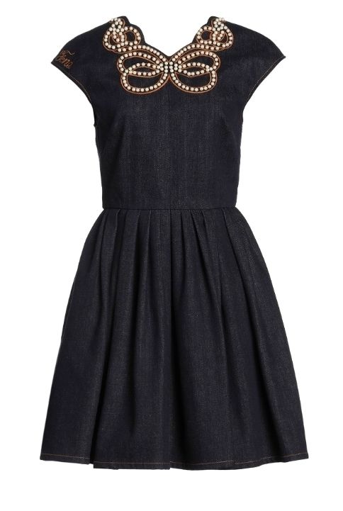 FENDI ドレス ワンピース デニムドレス (FENDI/ワンピース) 98481734