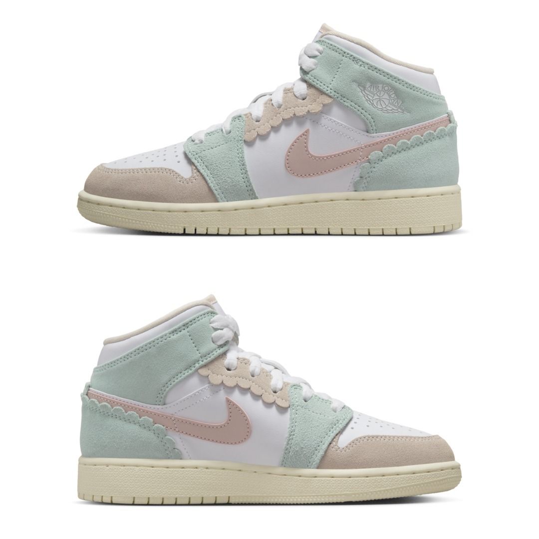 NIKE】大人もOK! エア ジョーダン1 MID SE (GS)/22.5-25CM (Nike