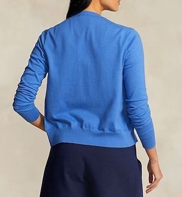 POLO RALPH LAUREN】コットンブレンドカーディガン (POLO RALPH