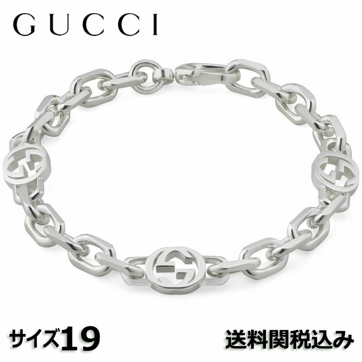 レビュー高評価の商品!の商品をすべて GUCCI インターロッキングG シャイニー ブレスレット チェーン アクセサリー
